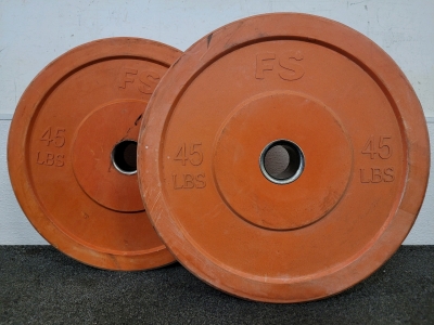 45lb Bumper Plates