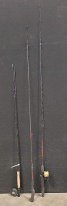 Fishing Rods, Including Cortland, Ryobi, And Cabela's All Pro