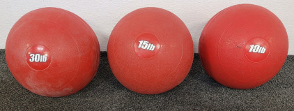 10lb, 15lb, And 30lb Ultra Fit Thumper Slam Balls