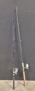 Shakespeare Fishing Rods, Including An Alpha, And Catera