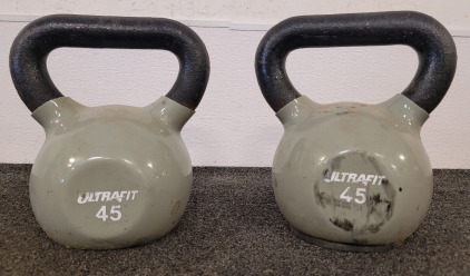 45 Pound Ultra Fit Kettlebells