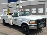 1995 FORD F-SUPER DUTY BUCKET TRUCK - 73K MILES! - 6