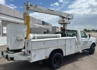 1995 FORD F-SUPER DUTY BUCKET TRUCK - 73K MILES! - 8