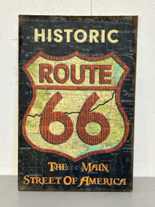 Historic Route 66 Wall Art