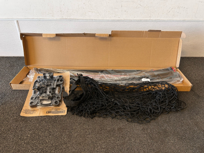 Window Visors, Truckbed Net, and Box Cleat Tie Down Set