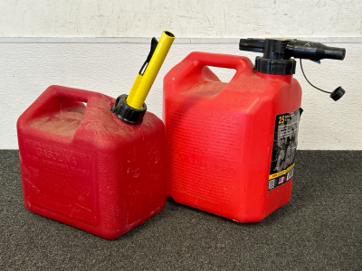2-Gal & 2.5 Gal Gas Cans