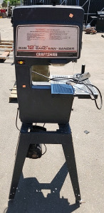 SEARS 12" BELT DRIVE BAND SAW-SANDER BY CRAFTSMAN