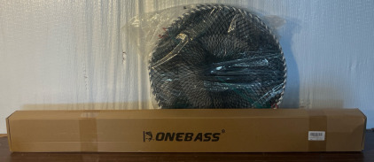 One Bass GT Spinning & Casting Reel and 2-Piece Fishing Rod Combo & Fish Net Trap