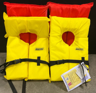 (4) Adult Universal Lifejackets