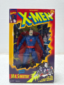 (1)TOY BIZ UNCANNY X-MEN DELUXE EDITION 10" MR. SINISTER MIB