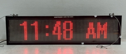 (1) Light Up Sign