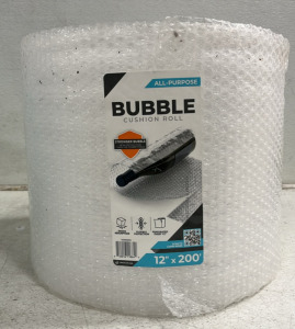 (1) 12&rdquo; x 200&rsquo; Bubble Wrap Roll