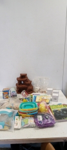(1) Large Lot of Toys, Books, Party Supplies, and Much More