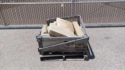 Pallet with Concrete/Stone Slabs