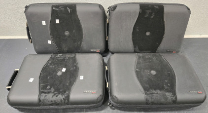(4) Slappa 360 Pro Hardbody Protective CD Cases w/ Lots of CDs Included!