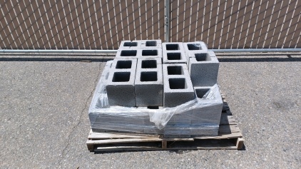 Pallet of Cinder Blocks