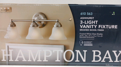 Hampton Bay 3-Light Vanity Fixture