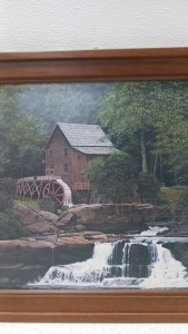 Country Mill Canvas Painting