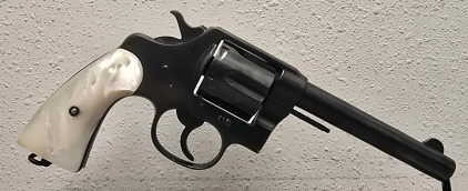 Colt Model 1909 Revolver, D.A. 45 Caliber, 5.5" Barrel, Serial: 25030
