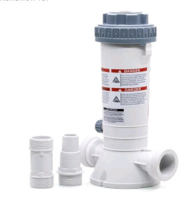 (1) YSMJ - CL200 Automatic Inline Pool Chlorine Feeder Compatible with Hayward CL200 Chlorinator, 4.2 lbs Chemical Capacity, Professional Chemical Feeder, Easy Installation<br/>