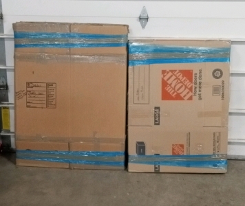 (1) Bundle 5+ of Home Depot 21x15x 16 Boxes and (1) Bundle of 5+ 18x18x29 Boxes