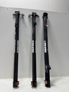 (3) Black Yakima Bike Racks
