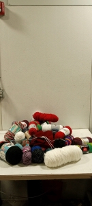 (1) Large Lot of Wool and Yarn