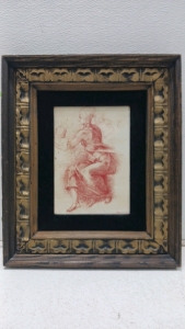 Michaelangelos The Virgin & Child Drawing