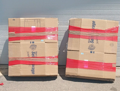 (2) Bundles of 10+ Each 17x13x13 Cardboard Boxes