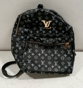 Louis Vuitton Small Monogram Black Backpack Unverified