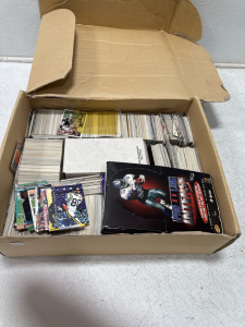 (1) Large Box of Assorted Sports Cards- Football, Golf, Baseball