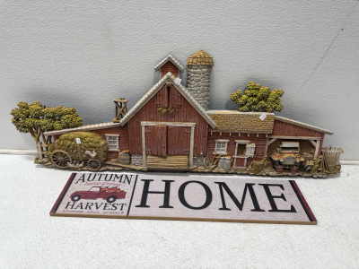 (2) Country Themed Home Wall Decor
