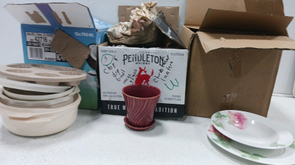 (3) Boxes of Assorted Kitchenwares