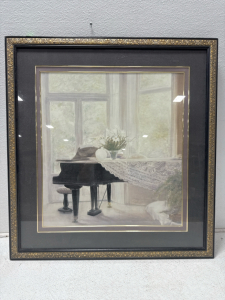 Large High Quality Framed Print "Piano For Chopin" Piet Bekaert