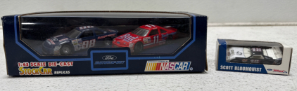 (3) Ford Motorsport 1:43 Scale Die Cast Replicas