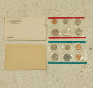 (1) 1969 San Francisco Mint Proof Set