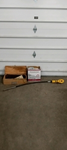 (1) DeWalt Pencil Vibrator, (1) Reciprocating Saw, (1) Beer Making Kit
