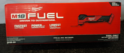 (1) 2836-20 - Milwaukee M18 FUEL Oscillating Mult-Tool, Tool Only