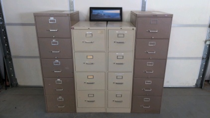 (4) File Cabinets