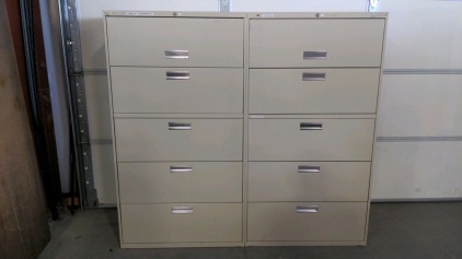 (2) File Cabinets