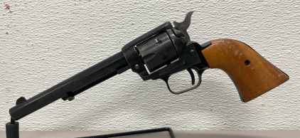 Heritage Rough Rider Revolver, .22LR, 6.5" Barrel, Wood Grip