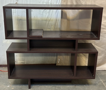 Modern Wood Shelving Unit
