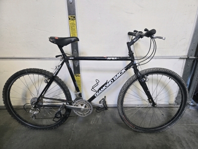 26" Black Diamond Back Bike