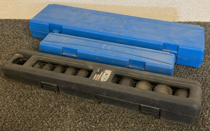 Husky 11 Piece Impact Socket Set, Grey Pneumatic Socket Sets