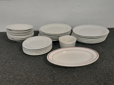 Variety of Gibson Dishes