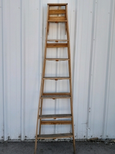 8 Foot Wood Ladder