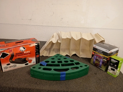 RV Sewer Hose, Halloween Inflatable and More