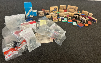 Craft Stamps And Locks With Keys