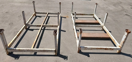 2 Metal Racks 48&rdquo; 83&rsquo;