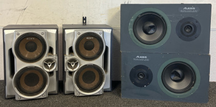 Sony Hybrid Dual Woofers & Atlas Monitor One Speakers